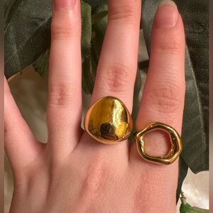 18k Gold Ring Bundle